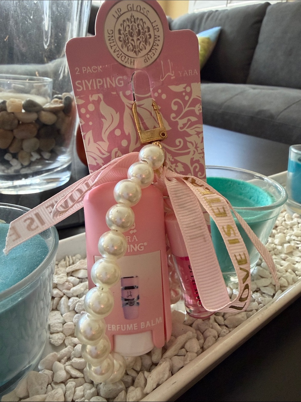 YARA Bag Charm w/Lip Oil - Picture 2 of 5